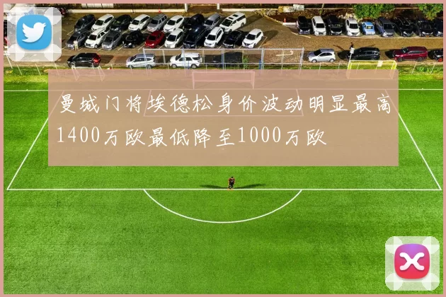 曼城门将埃德松身价波动明显最高1400万欧最低降至1000万欧